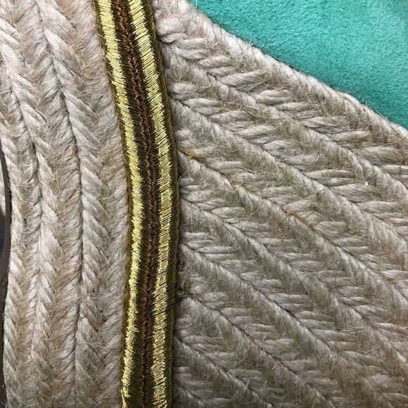 Versace medusa suede espadrille platform - Picture 11 of 16